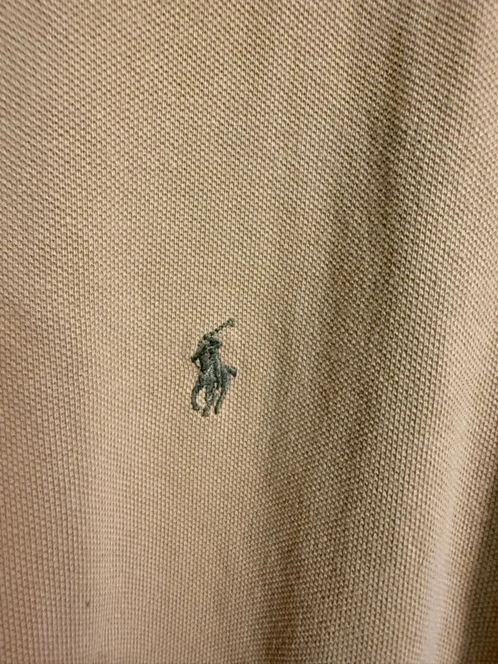 Ralph Lauren Men's Polo in Khaki Tan with Embroidered Pony, Golf, Casual XL